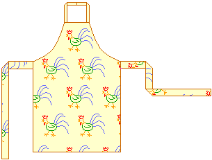 apron pattern pieces